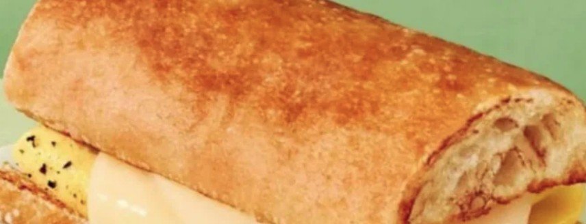 Ciabatta Egg & Cheese Sandwich