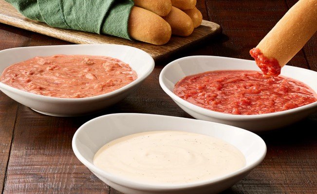 Dipping Sauces Includes Breadsticks (V)