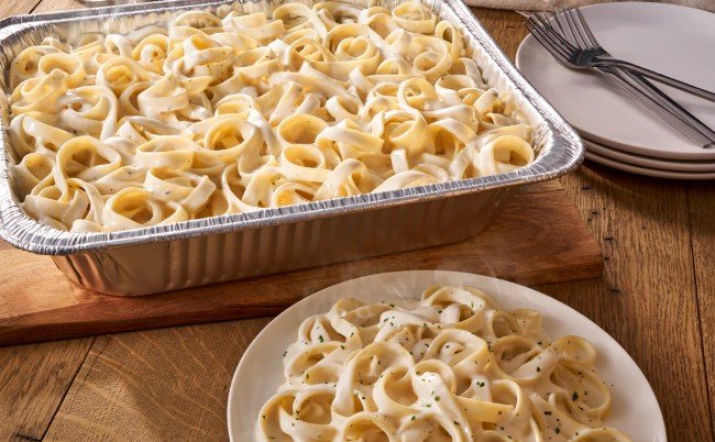 Fettuccine Alfredo (Serves 4 - 6)