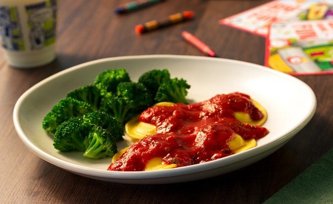 Kids Cheese Ravioli (V)