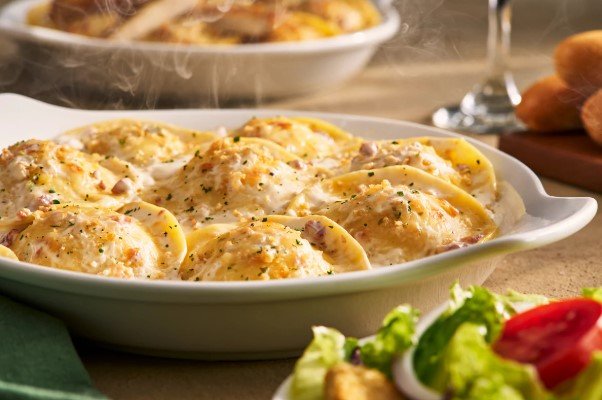 Ravioli Carbonara