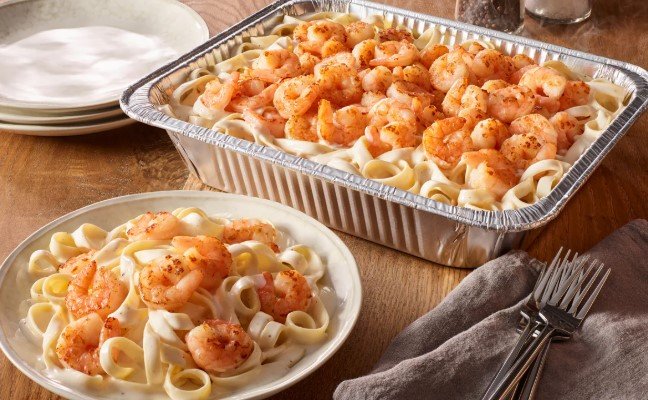 Shrimp Alfredo (Serves 4 - 6)