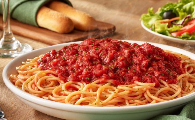 Spaghetti with Marinara (V)