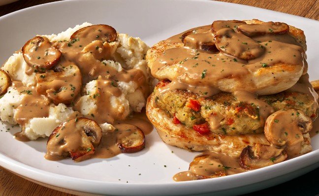 Stuffed Chicken Marsala